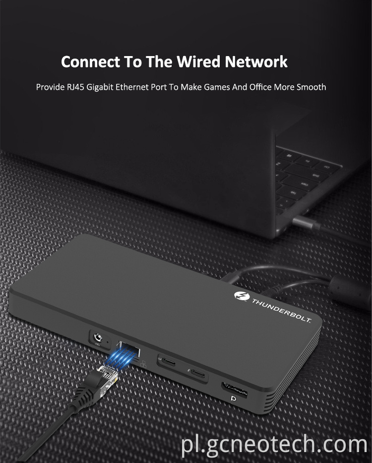 Cost-effective Thunderbolt 3 docking station